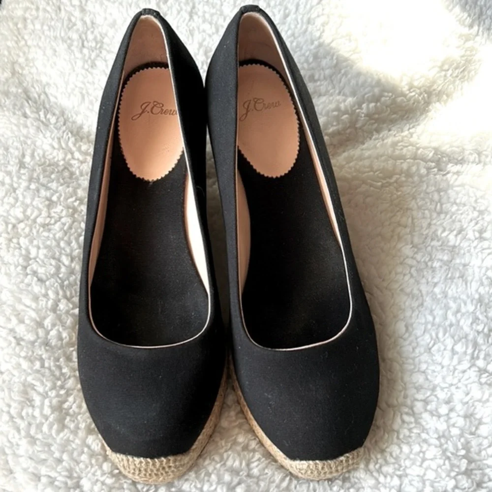 J. CREW “SEVILLE” Espadrille - Canvas Sandals 9 1/2